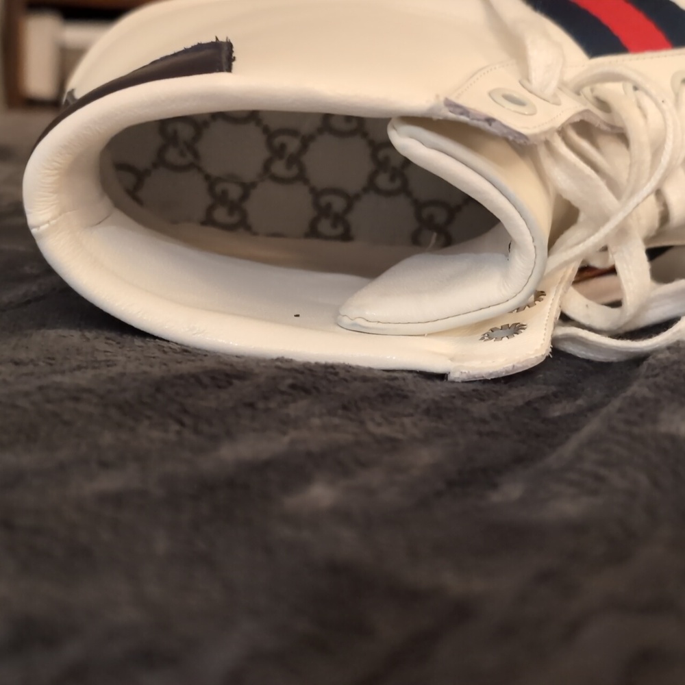 Gucci High Tops With The Bumblebee And Original Box - Picture 8 of 12